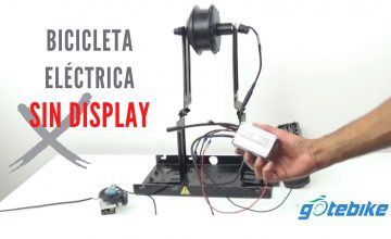 ¿Cómo hacer funcionar una bicicleta eléctrica sin display? | GOTEBIKE